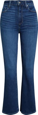 PAIGE Claudine High Waist Ankle Flare Jeans