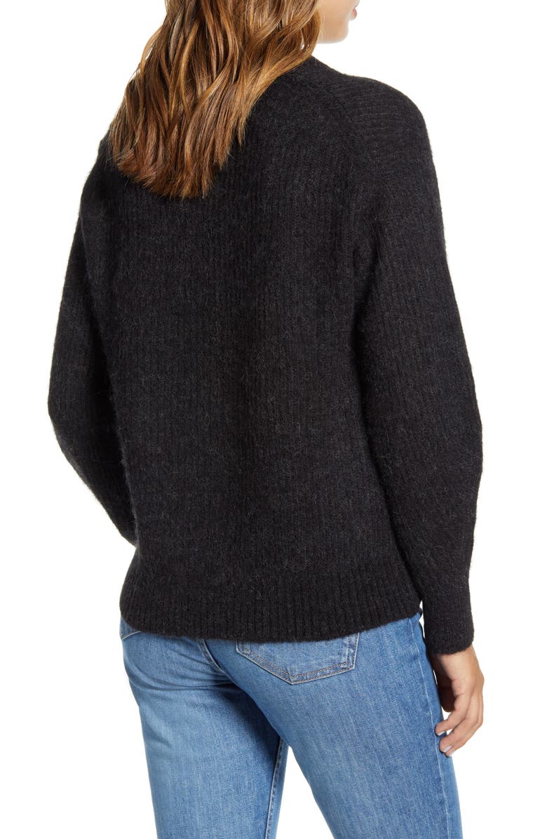 Everlane The Oversize Alpaca Blend Crewneck Sweater, Alternate, color, 