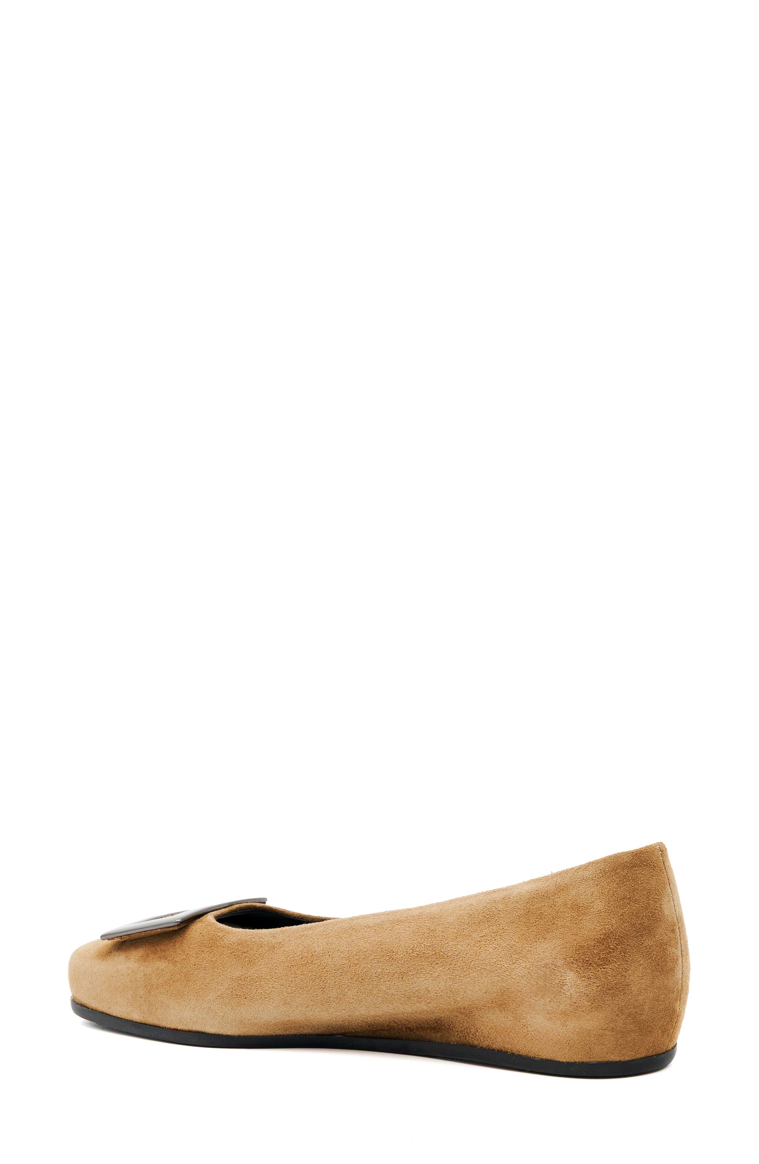 Sabino Leather Flat, Alternate, color, BAMBOO