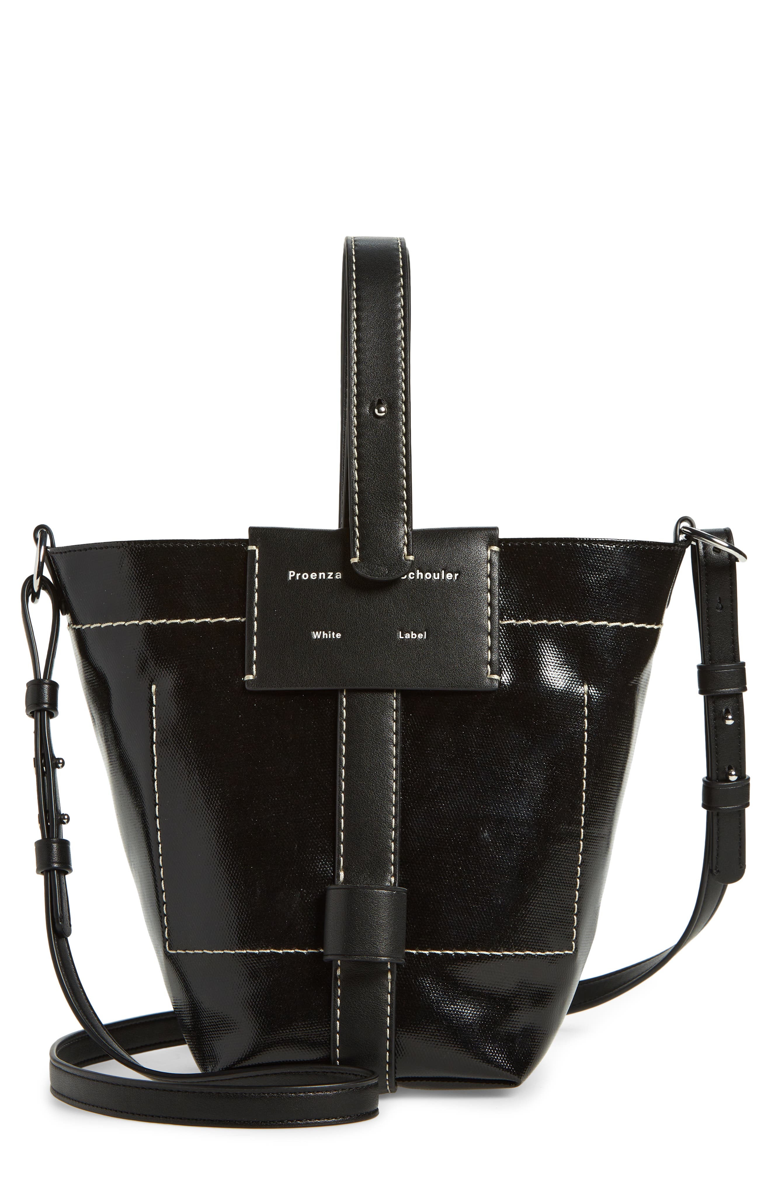 Proenza Schouler White Label Small Sullivan Coated Canvas Tote, Main, color, 