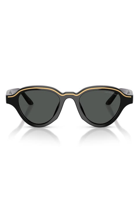 47mm Small Irregular Sunglasses