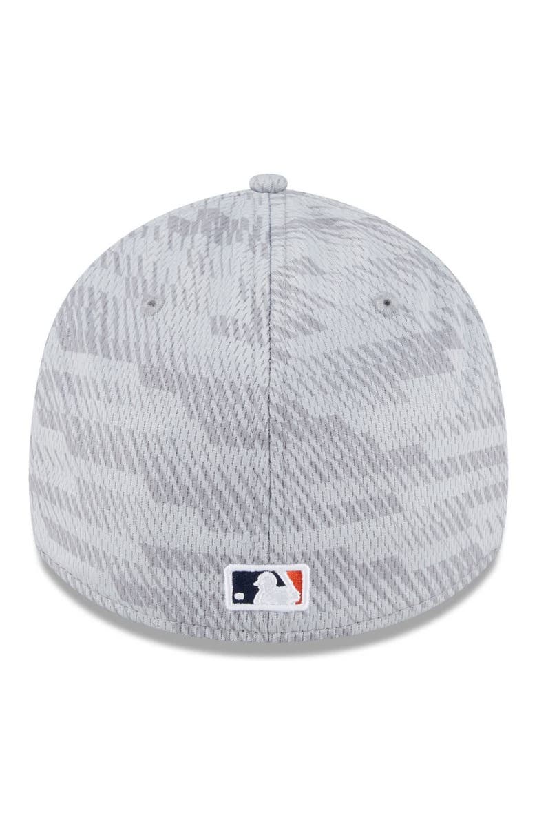 New Era Men's New Era Gray Houston Astros 2025 MLB Clubhouse 39THIRTY Flex Hat, Alternate, color, Gray