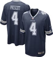 Nike Men's Nike Dak Prescott Navy Dallas Cowboys Game Team Jersey