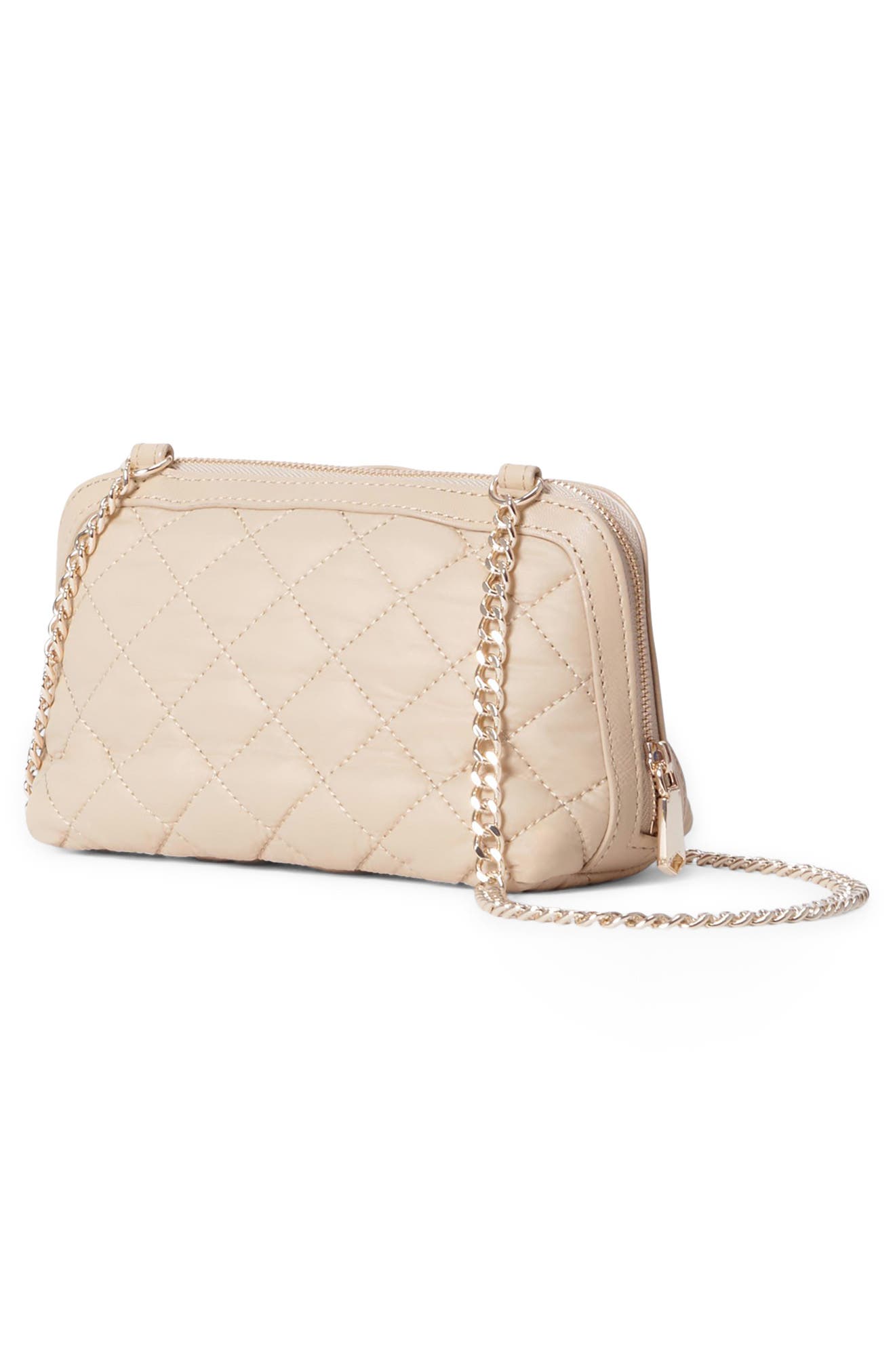 MZ Wallace Small Emily Quilted Crossbody Bag, Alternate, color, 