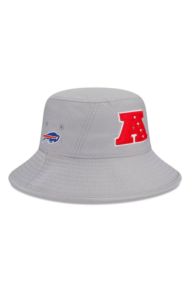 Men's New Era Gray Buffalo Bills 2024 Pro Bowl Bucket Hat, Main, color, Gray