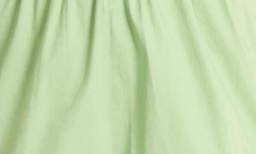 Donna Morgan Ruffle Sleeve Minidress In Fair Green