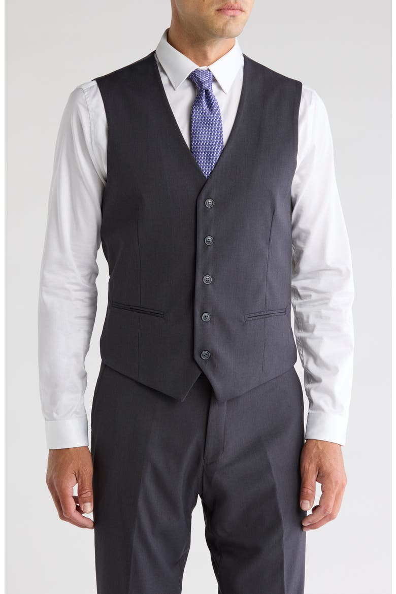 Classic Fit 3-Piece Suit, Alternate, color, CHARCOAL