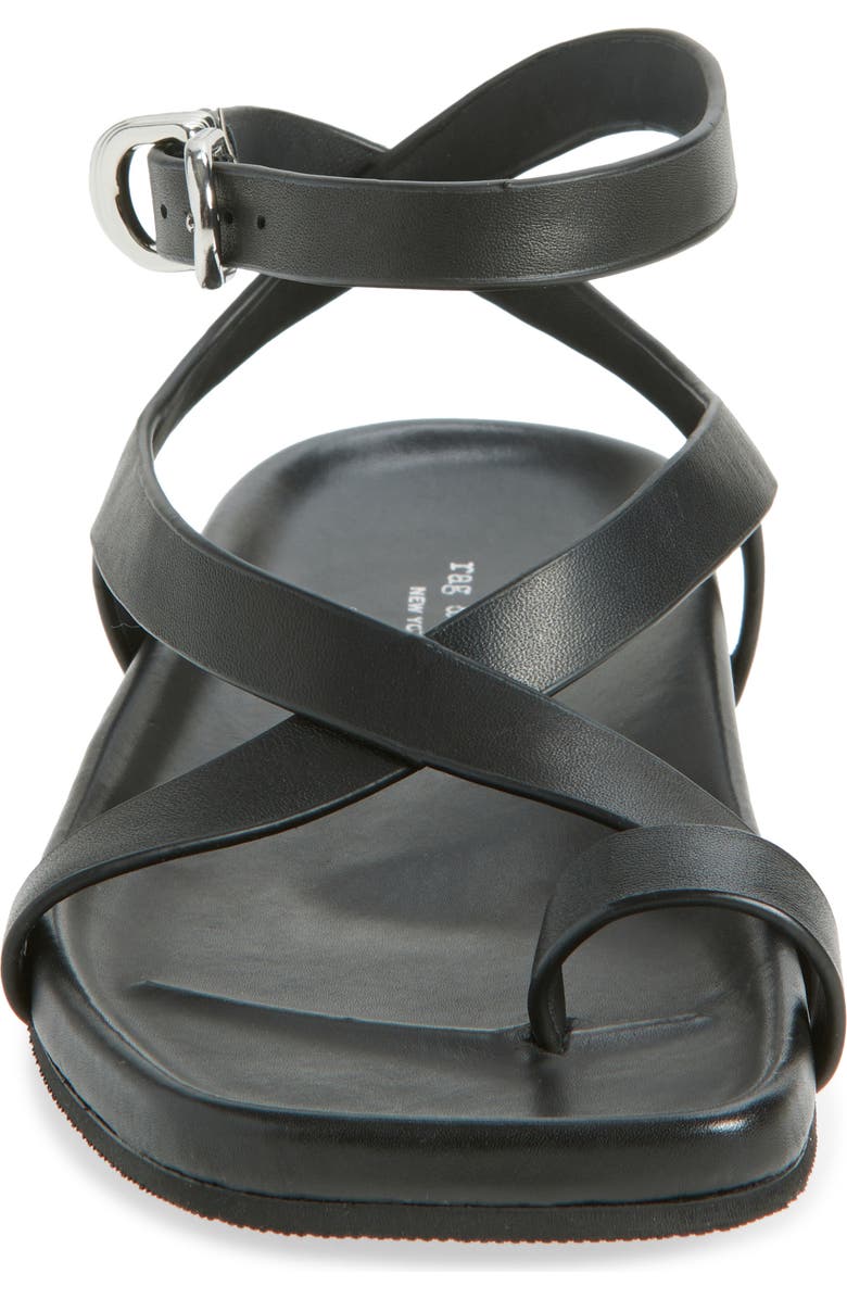 rag & bone Rue Ankle Strap Sandal, Alternate, color, Black