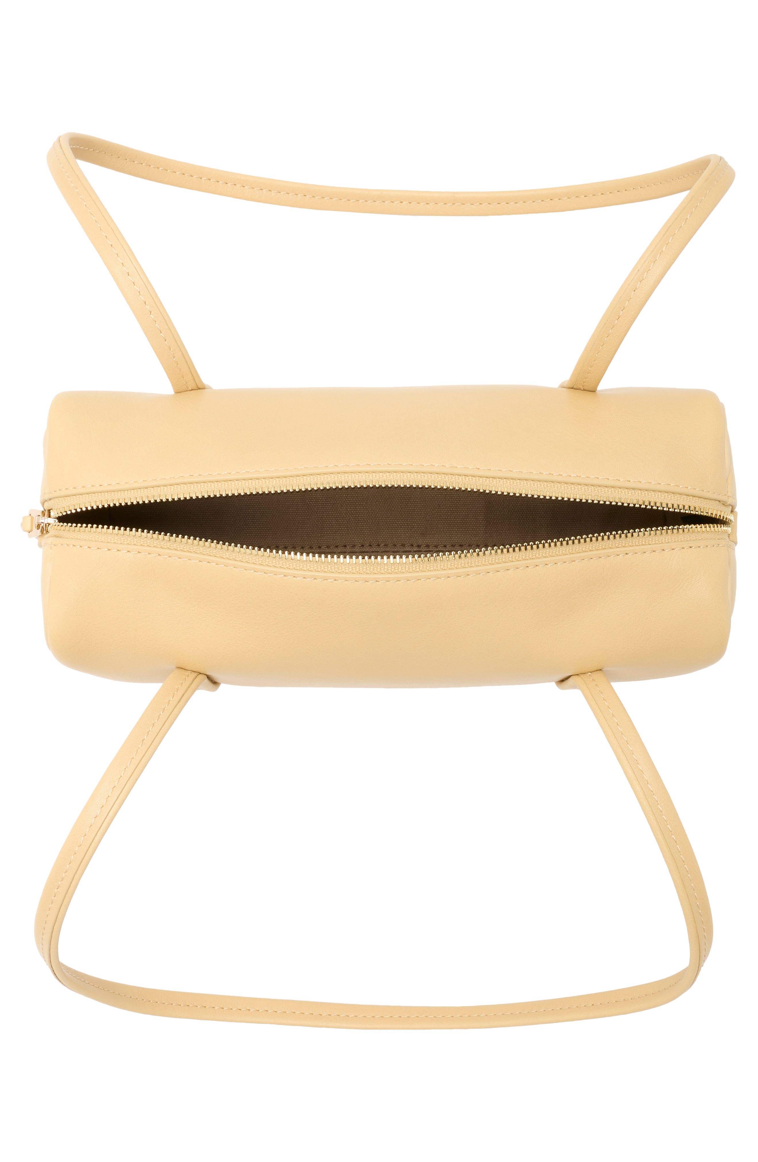 Modern Legacy Mini Leather Shoulder Bag, Alternate, color, YELLOW CLAY
