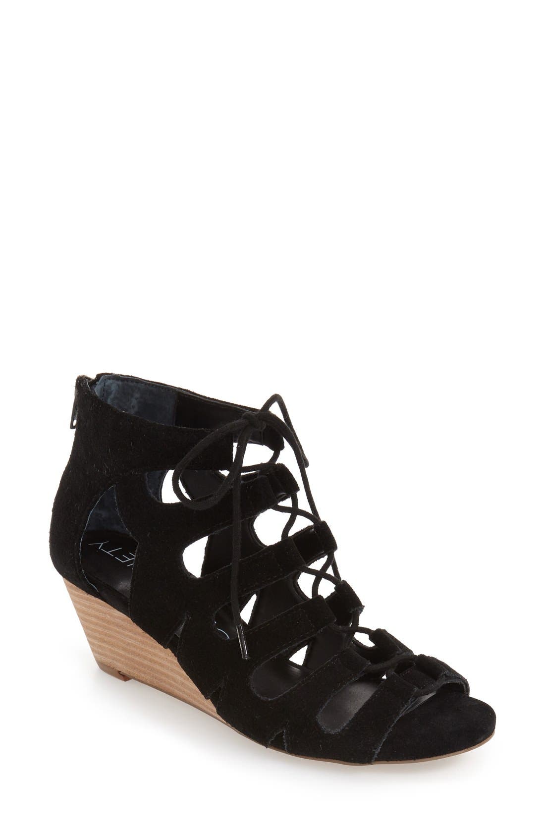 Sole Society 'Freyaa' Wedge Sandal, Main, color, 