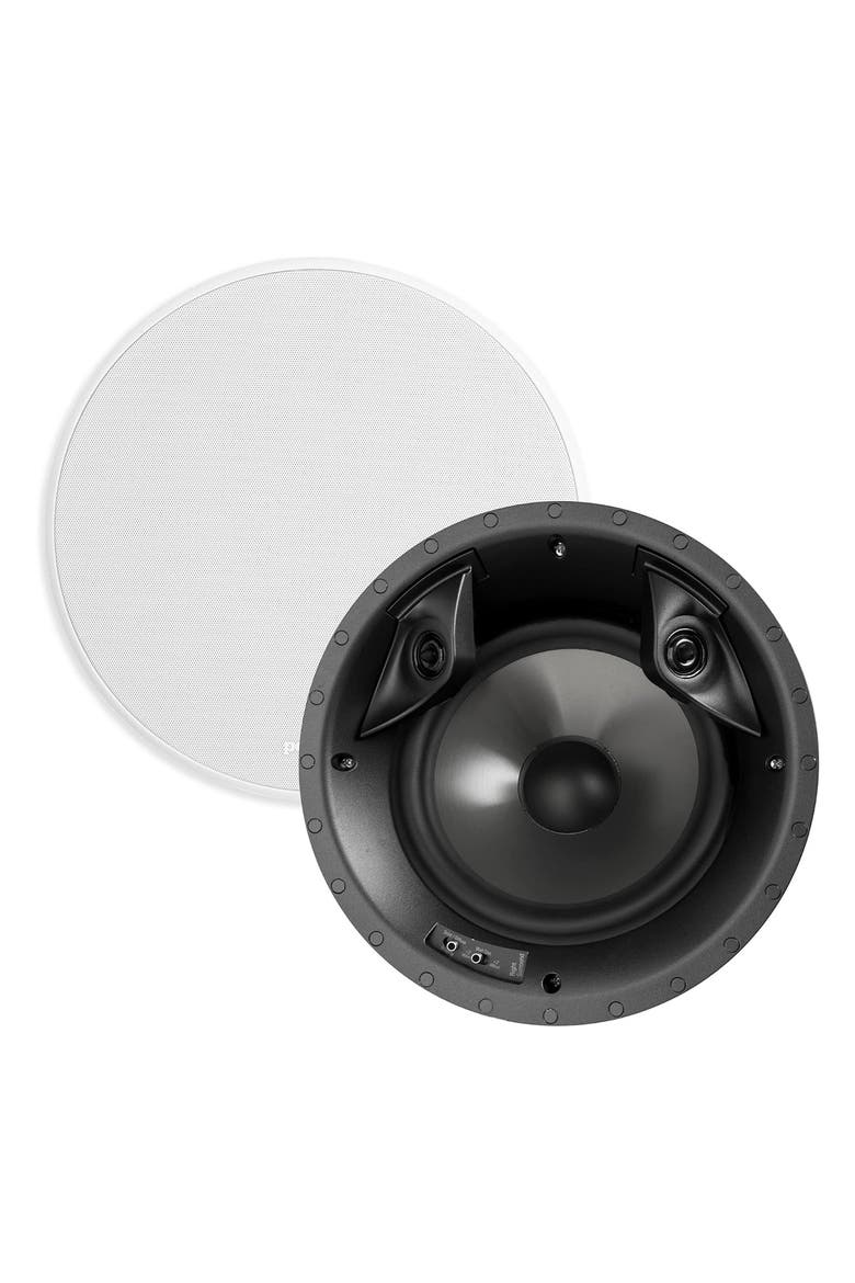 80F/X-RT Vanishing 8" In-Ceiling Speakers - Pair, Alternate, color, White