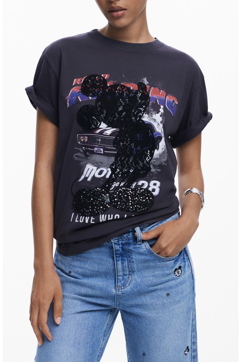 Graphic T-Shirt, Main, color, DARK GRAY