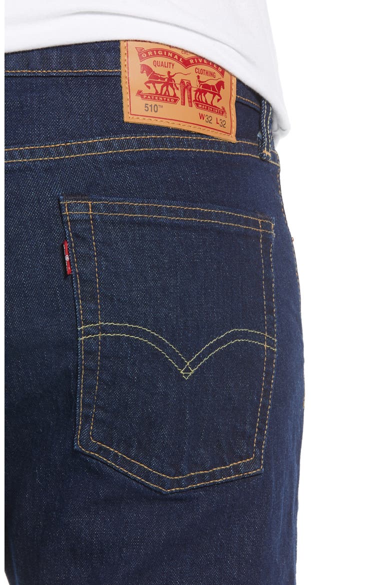 Levi's® 510™ Skinny Fit Jeans, Alternate, color, CHAIN RINSE