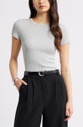 Open Edit Rib Short Sleeve Shirt