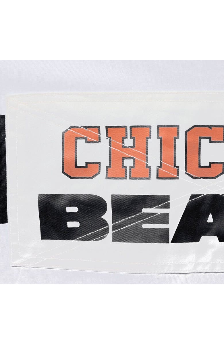 Tommy Hilfiger Men's Tommy Hilfiger Navy/White Chicago Bears Varsity Stripe Rugby Long Sleeve Polo, Alternate, color,