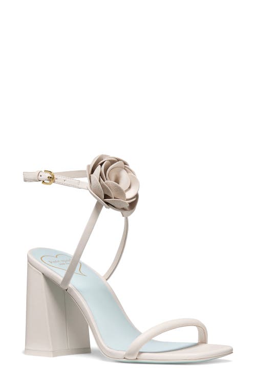 Kate Spade New York Perfect Match Ankle Strap Sandal In White