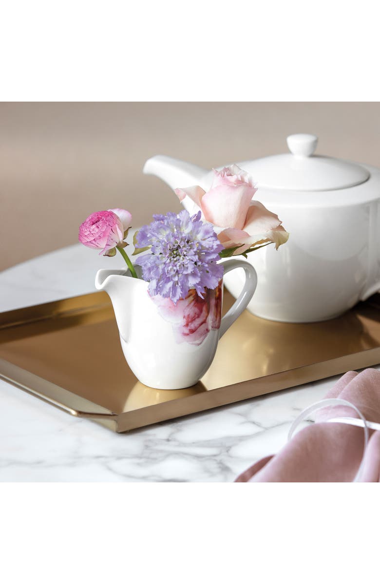 Villeroy & Boch Rose Garden Creamer, Alternate, color, Pink