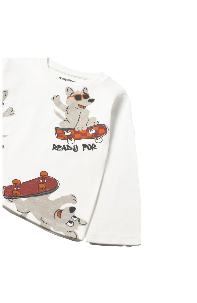 Mayoral Animals T-Shirt, Alternate, color, White