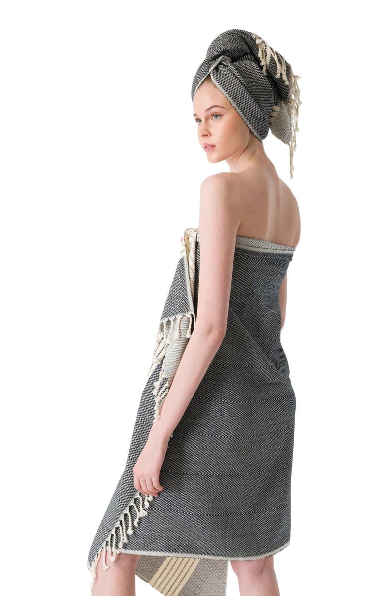 Olive & Linen Newport Turkish Hand / Kitchen Towel Bundle, Alternate, color, 