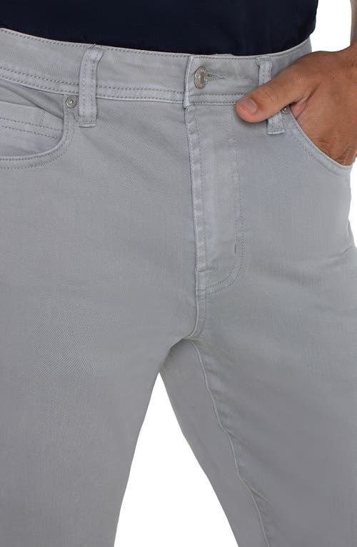 Liverpool Kingston Modern Straight Leg Jeans In Gray