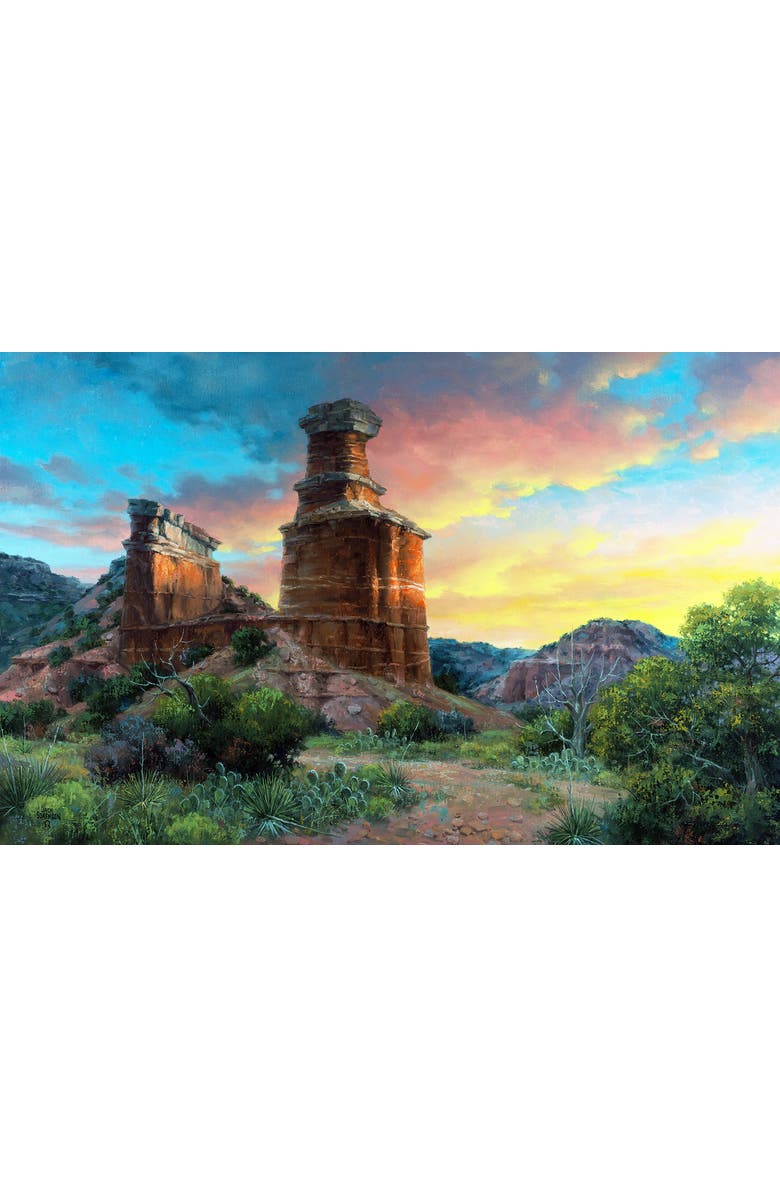 Sunsout Spell of the Palo Duro 550 piece Jigsaw Puzzle for Adults, Alternate, color, Multicolor