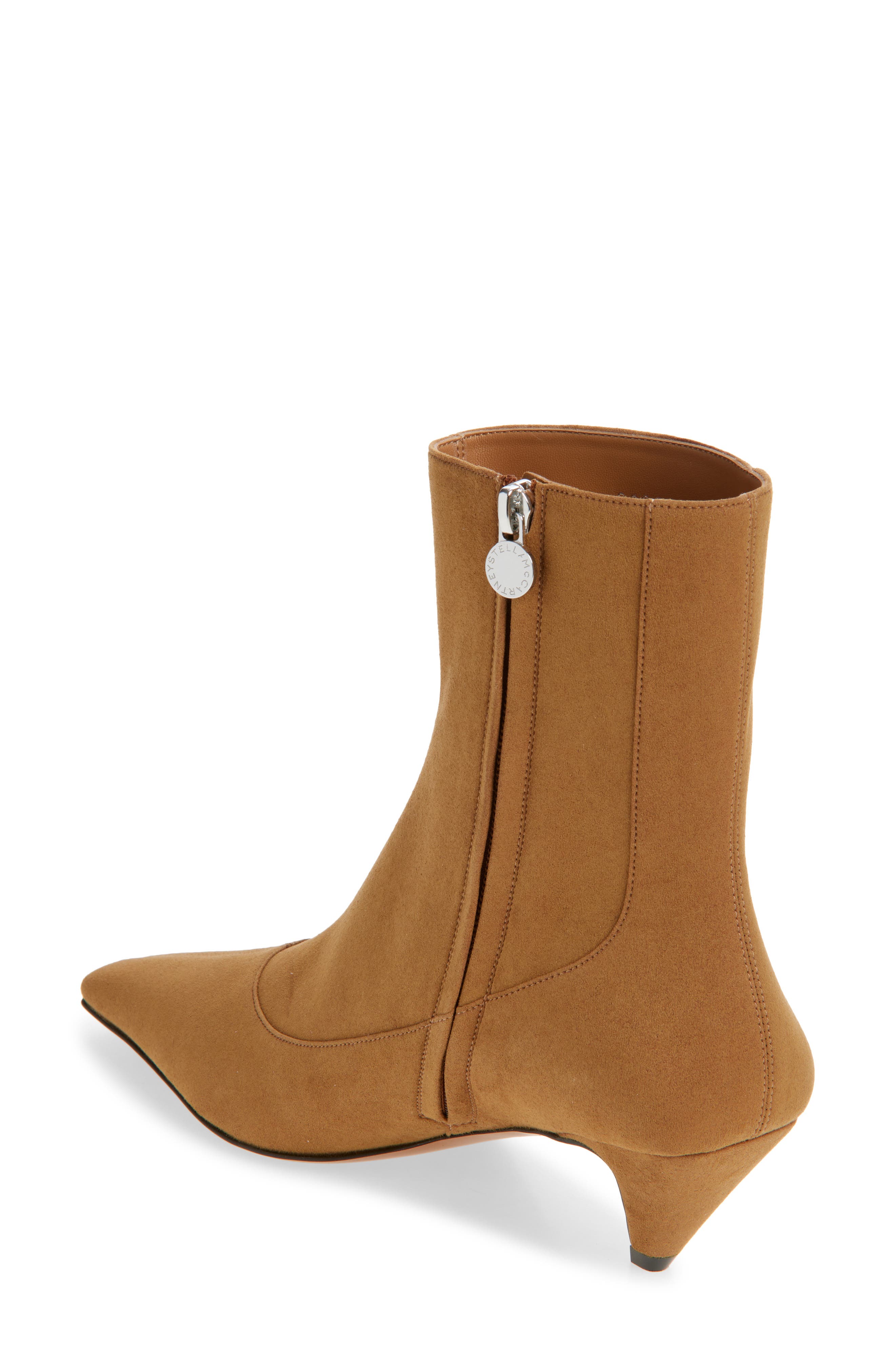 Stella McCartney Spur Bootie, Alternate, color, Pecan