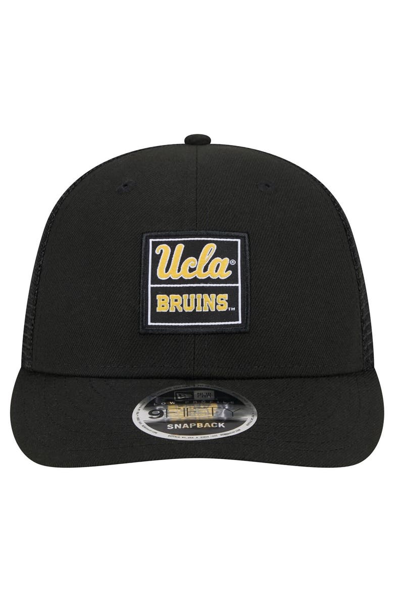 New Era Men's New Era Black UCLA Bruins Labeled 9FIFTY Snapback Hat, Alternate, color,