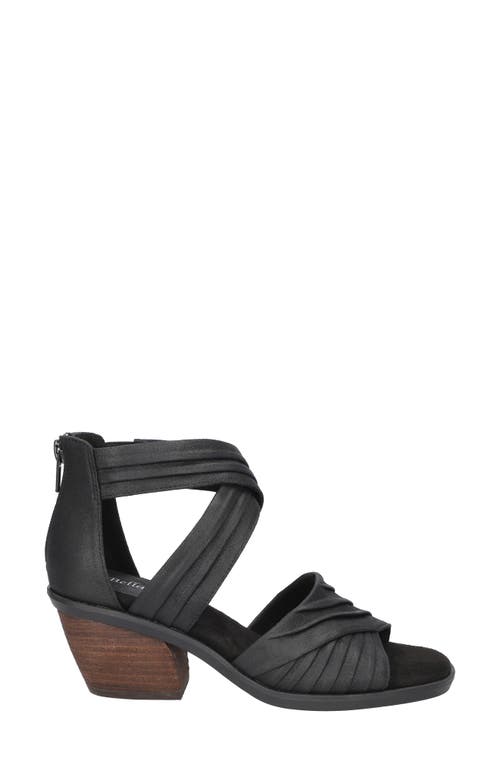Bella Vita Quinnell Ankle Strap Sandal In Black