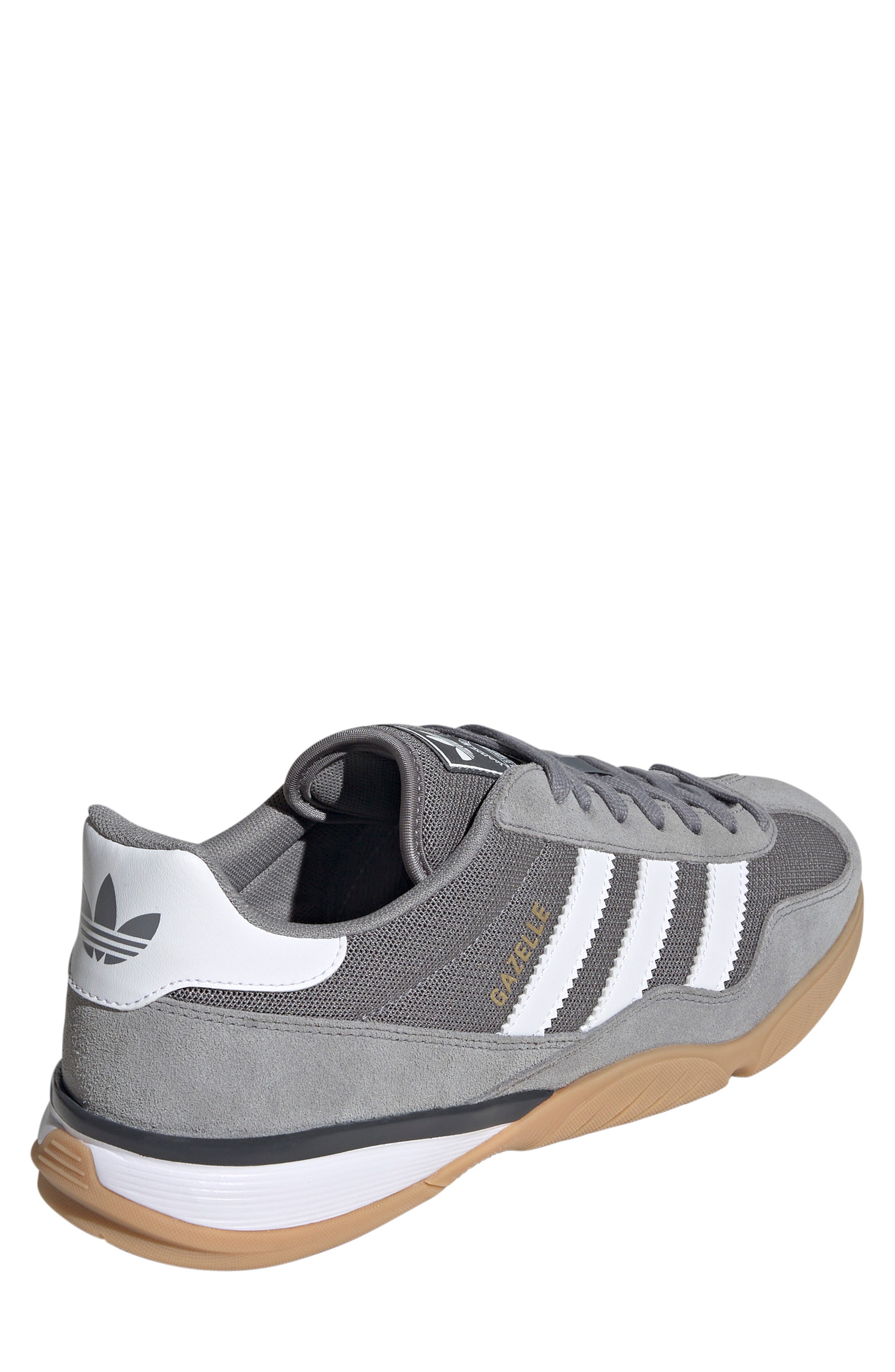 adidas Gender Inclusive Gazelle Sala Sneaker, Alternate, color, Grey/ White/ Grey