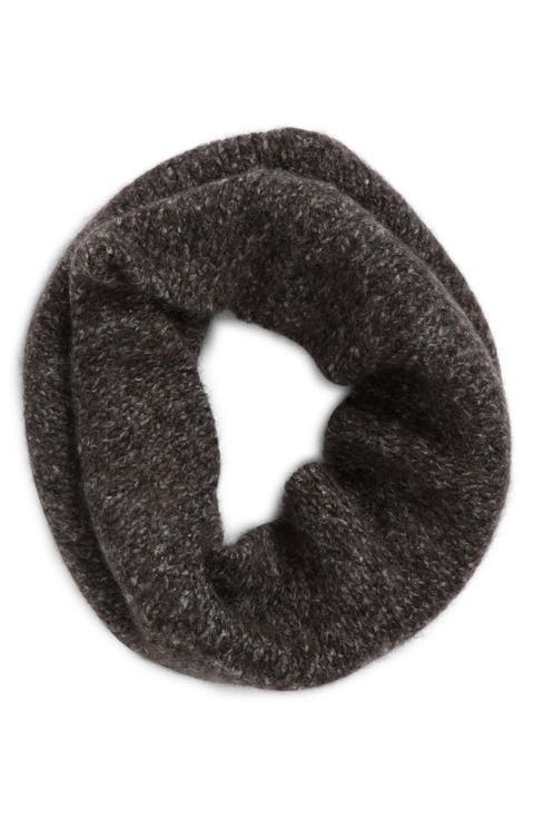 Brushed Cashmere & Silk Bouclé Snood