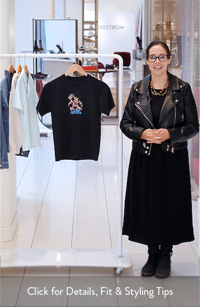 Kids' Goblin Step Cotton Graphic T-Shirt, sales video thumbnail