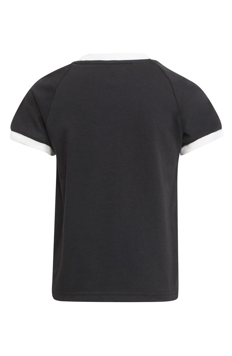 adidas Originals Kids' 3-Stripes T-Shirt, Alternate, color,