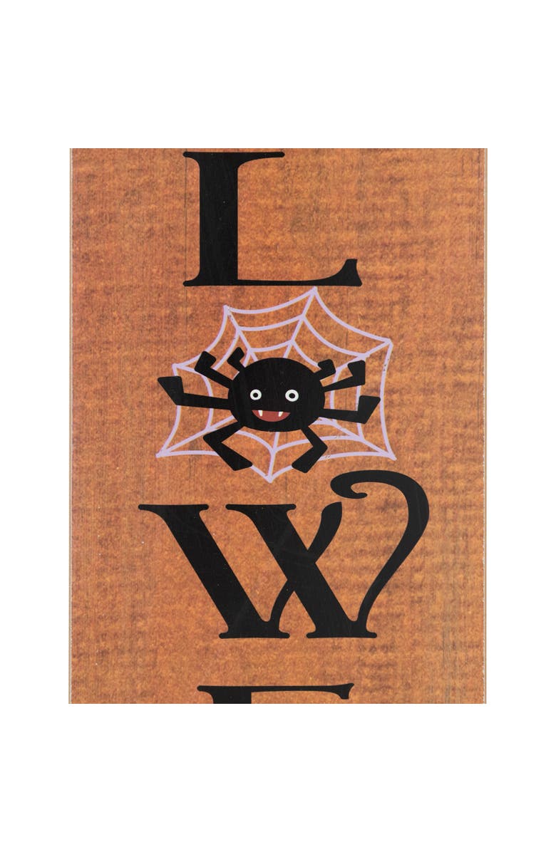 Northlight Happy Halloween Wooden Board Porch Sign Decoration - 36", Alternate, color, Orange