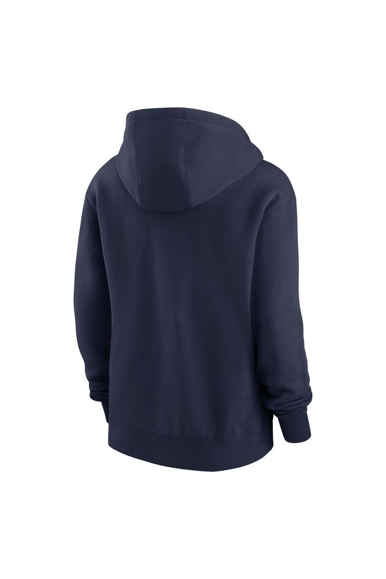 Women's Nike Navy Dallas Cowboys Club Fleece Pullover Hoodie, Alternate, color, Navy
