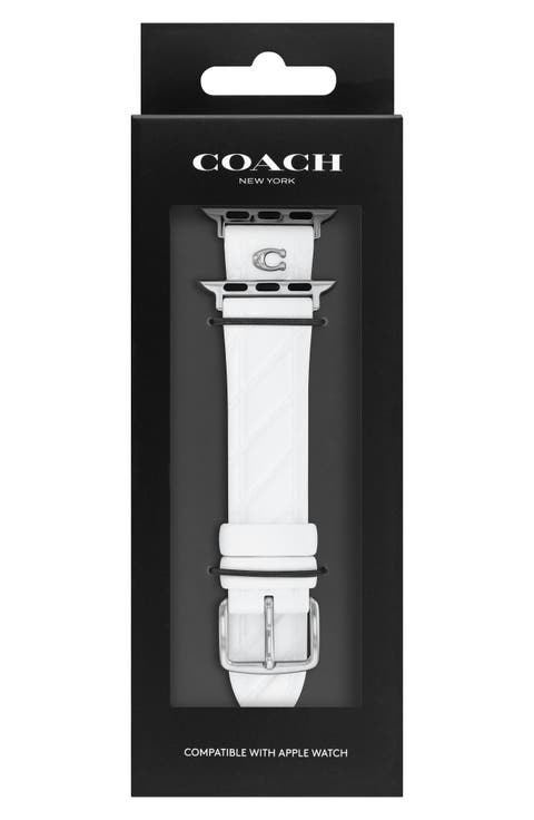 Quilted Silicone 38mm Apple Watch® Watchband