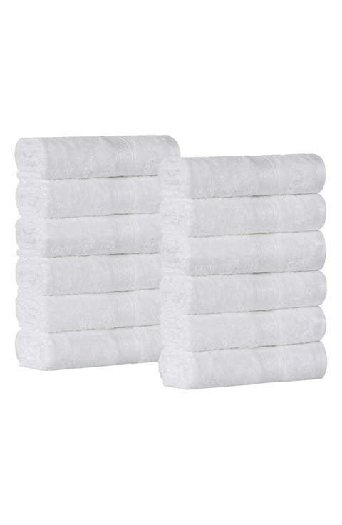 12-Pack Face Towel Set