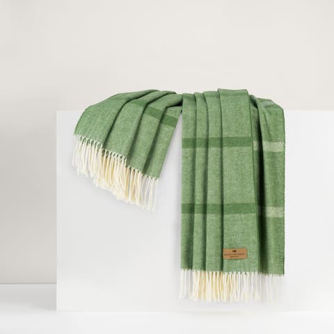 Montauk Stripe Herringbone Throw