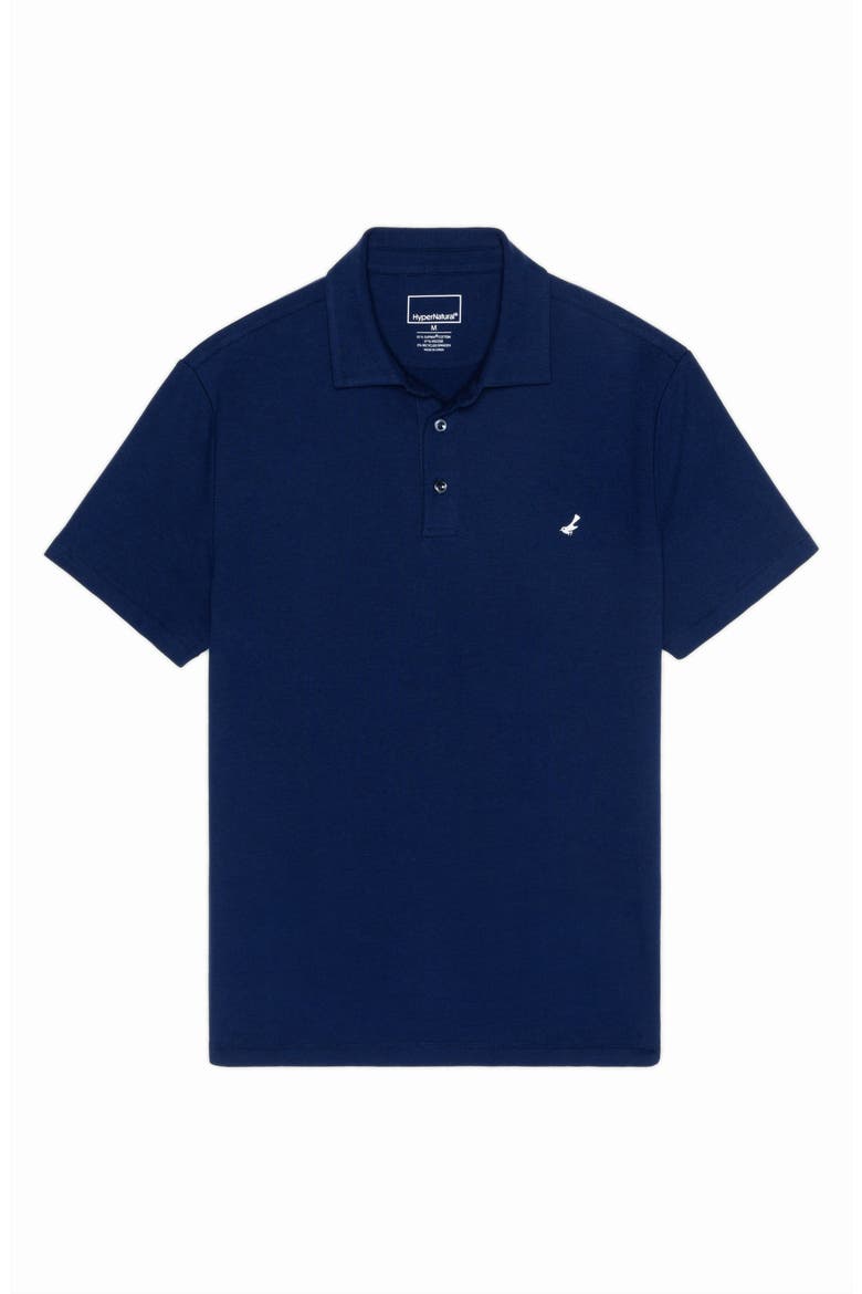 El Capitán Classic Fit Supima® Cotton Blend Piqué Golf Polo, Alternate, color, MIDNIGHT NAVY