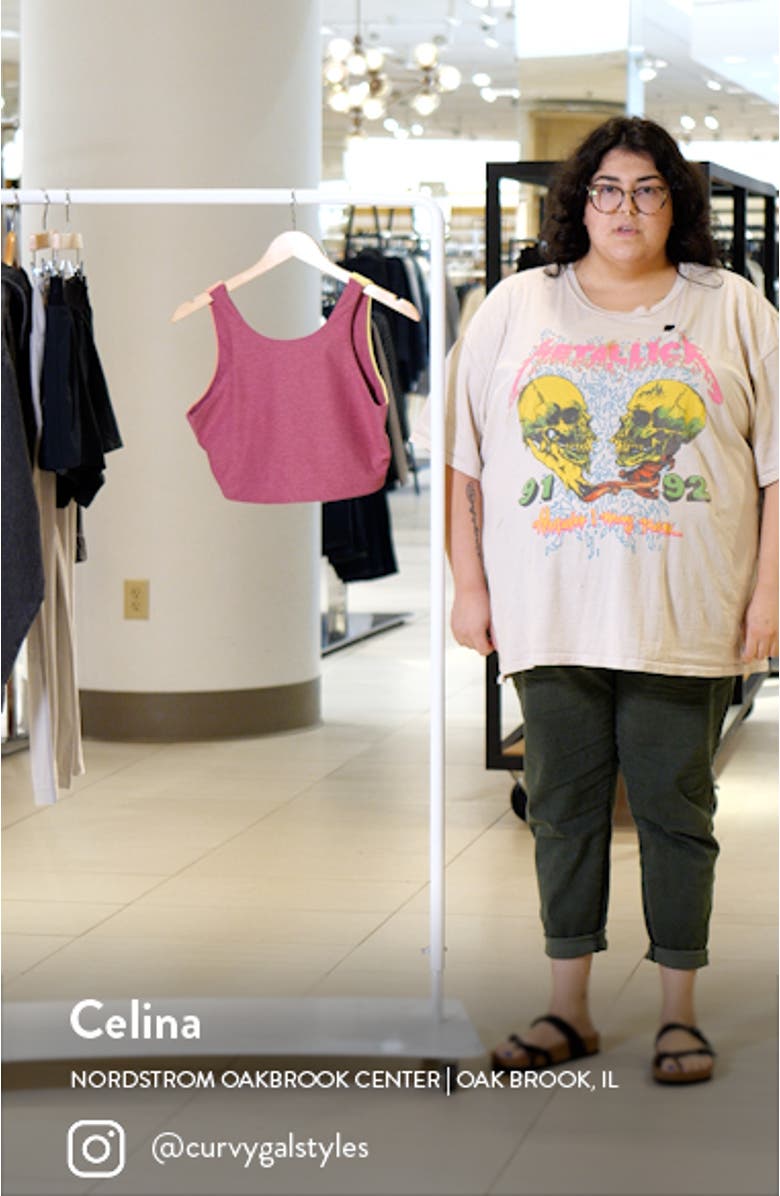 Textured Compression Crop Top, sales video thumbnail