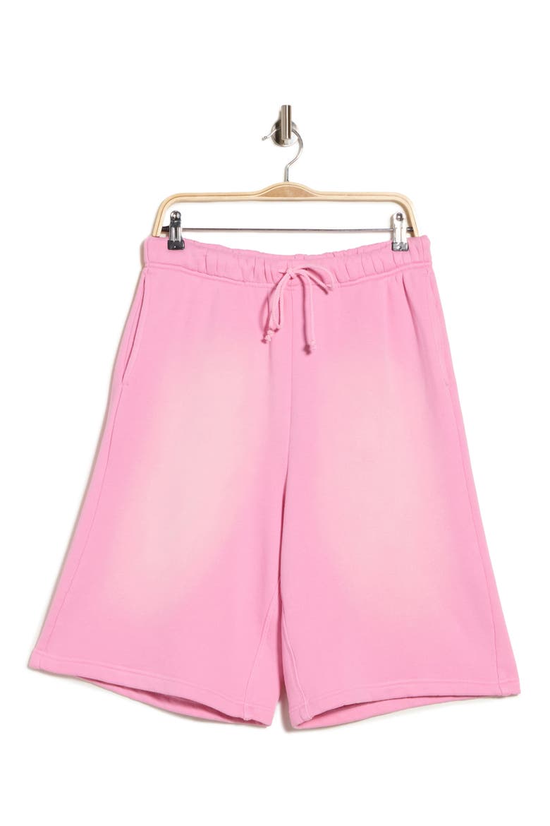 Core Big Sweat Shorts, Alternate, color, SUN FADED PINK