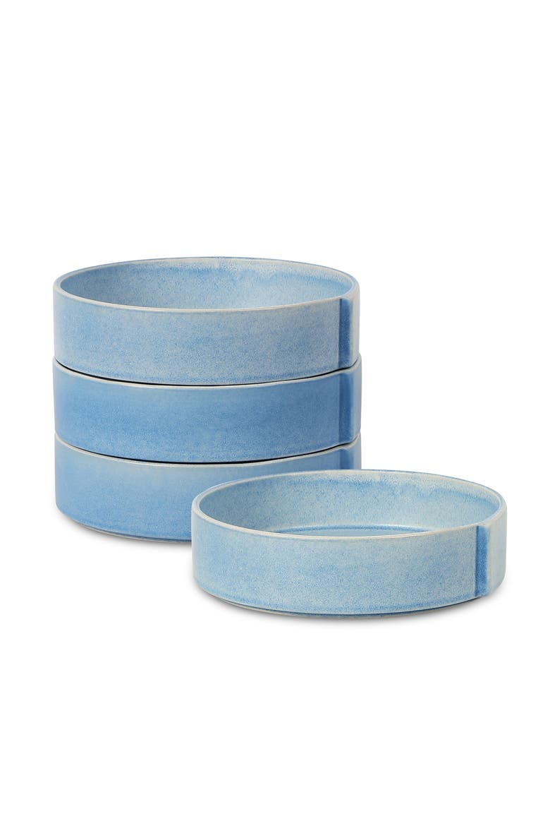 Bao Stoneware 4-Piece Pasta Bowl Set, Main, color, Blue