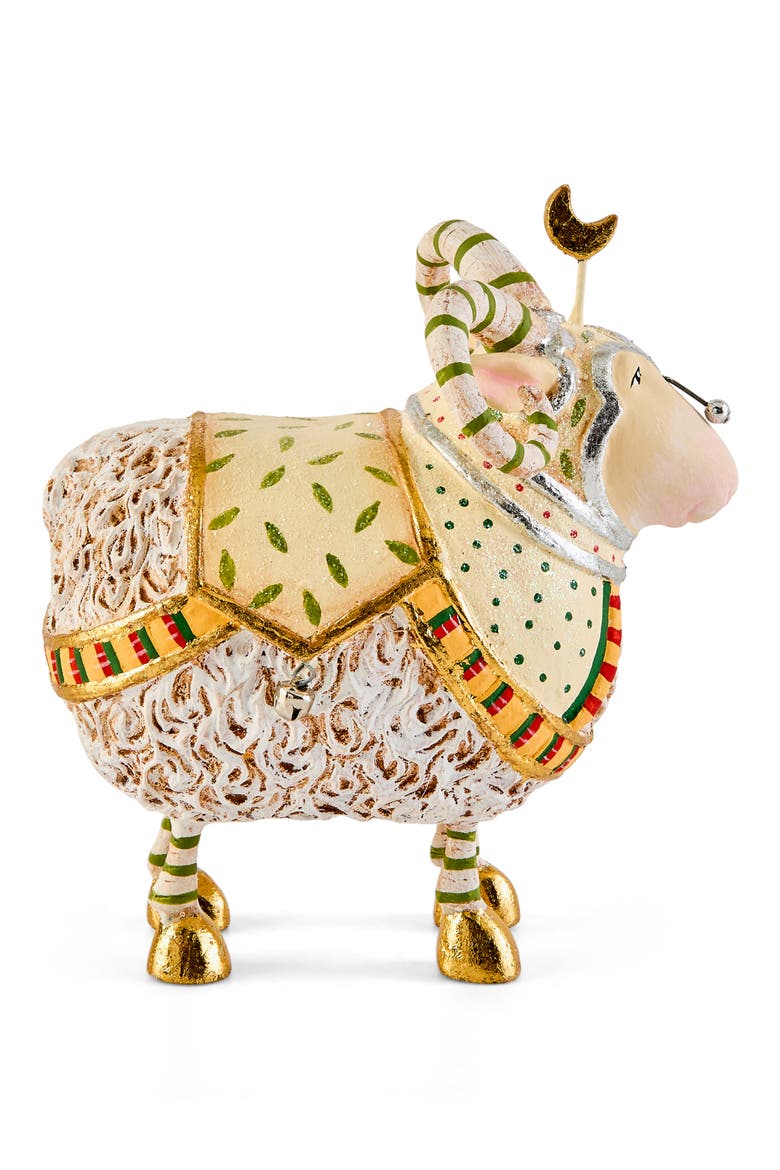 Patience Brewster Nativity Sheep Figure, Alternate, color, MULTI