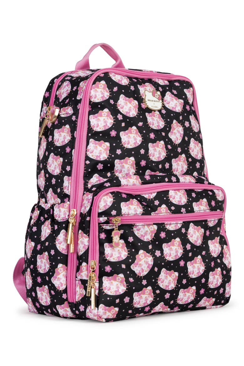 Zealous Water Resistant Diaper Backpack, Alternate, color, CHERRY BLOSSOMS