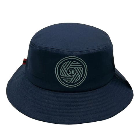 Mens navy blue bucket hat online