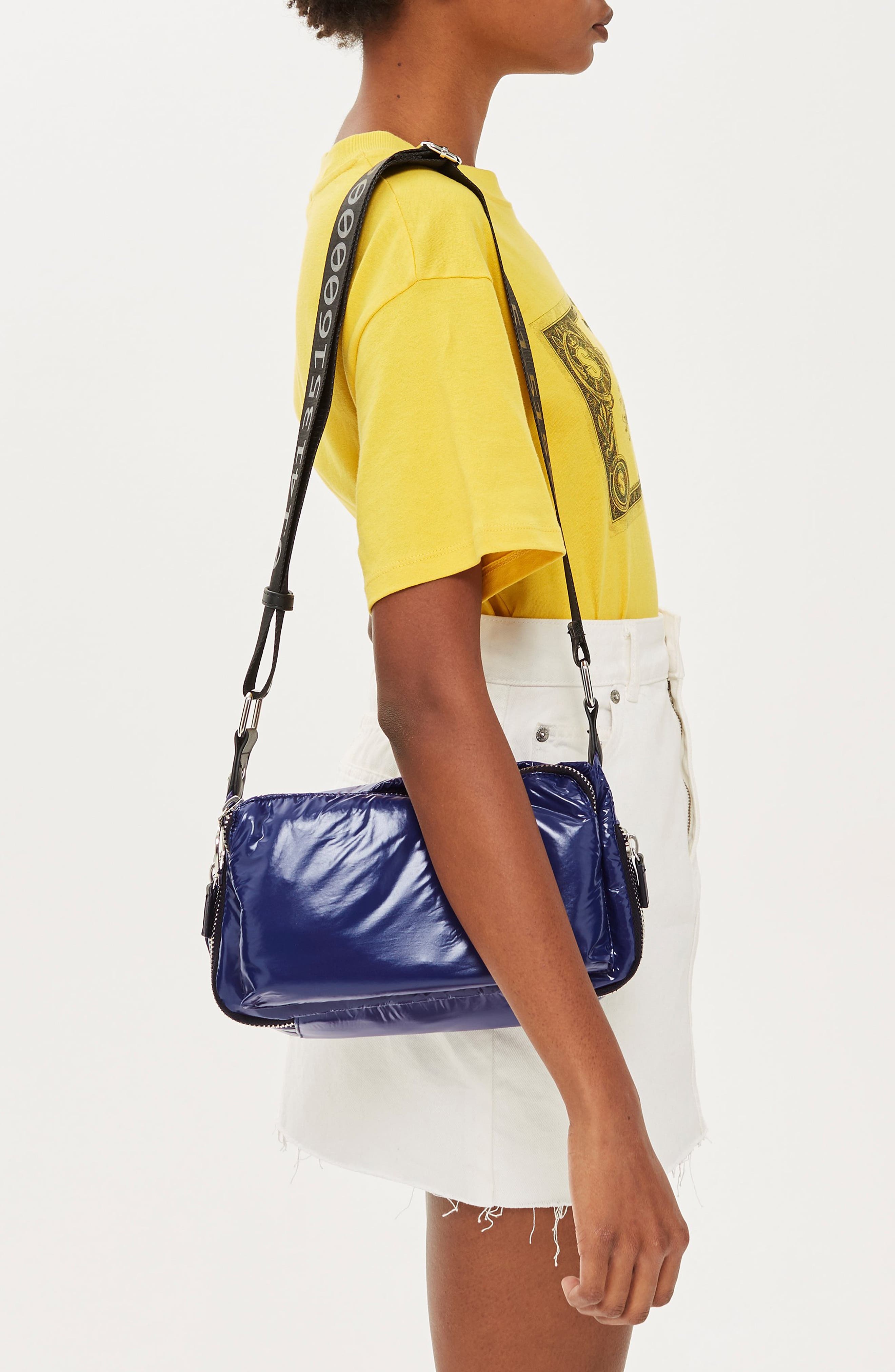 Topshop Tokyo Shoulder Bag, Alternate, color, 