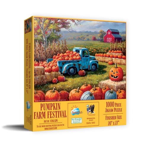 Pumpkin Farm Festival 1000 piece Jigsaw Puzzle for Adults