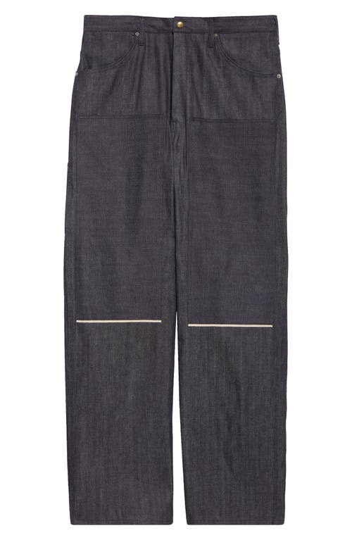 Visvim Social Sculpture Carpenter Jeans In Unwashed