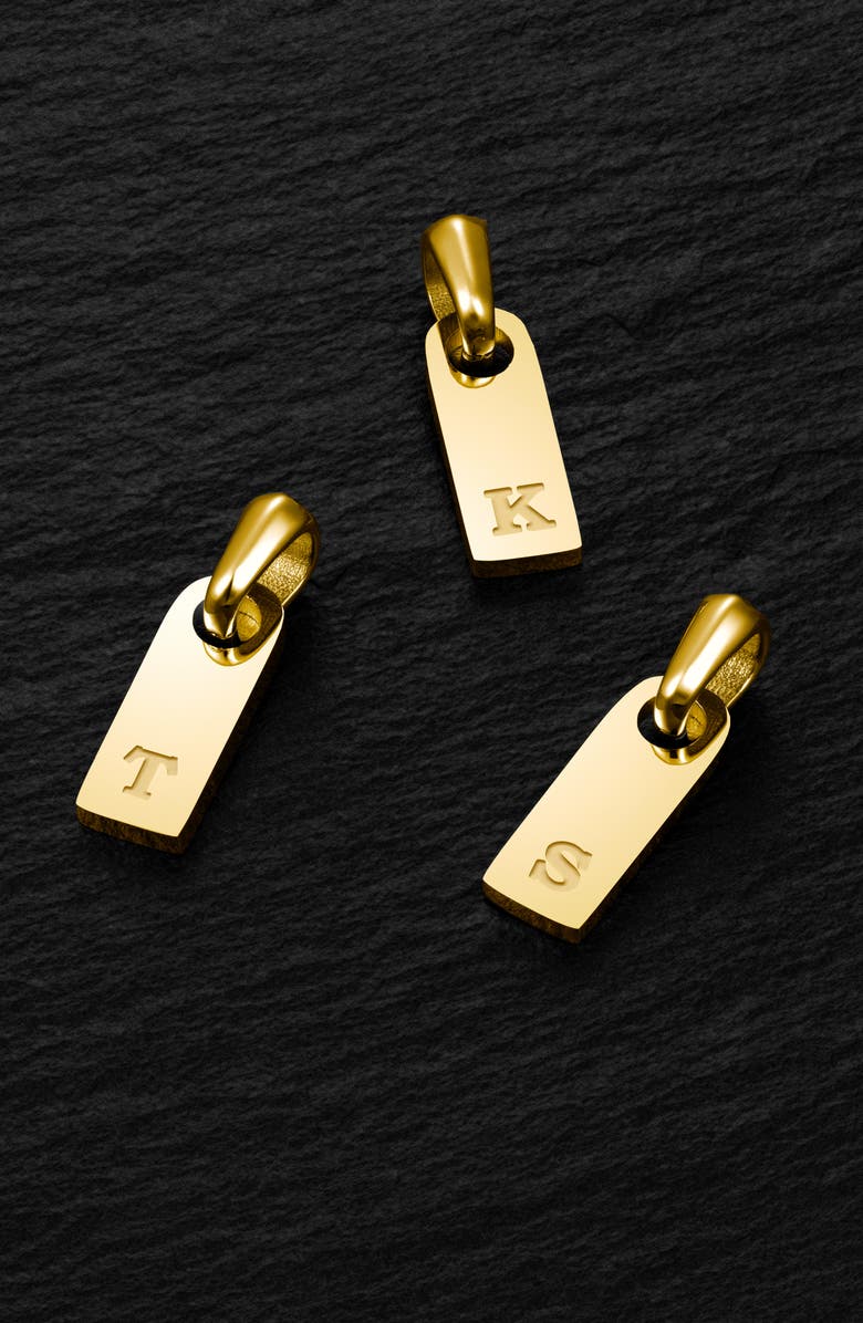 Vincero Men's Initial Pendant Necklace, Alternate, color, Gold - A