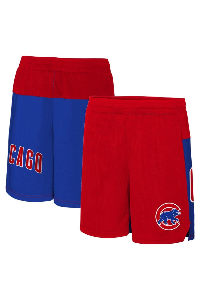Youth Red Chicago Cubs 7th Inning Stretch Shorts, Main, color, Red