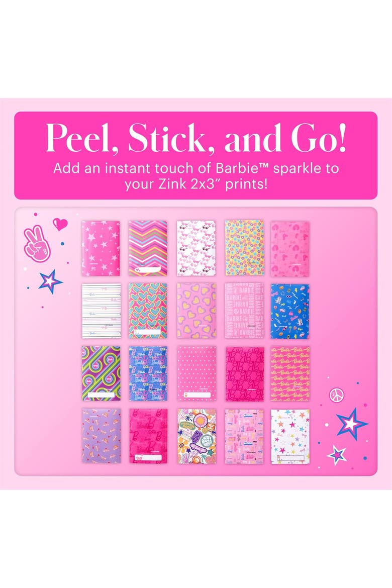 x Barbie Step Slim Printer Gift Bundle, Alternate, color, Pink